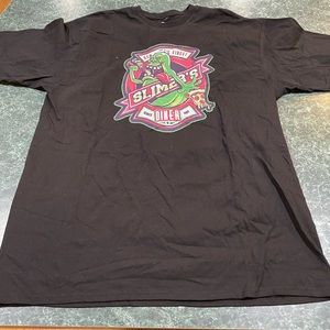 TeeFury Ghostbusters Slimers Diner Tee Size XL